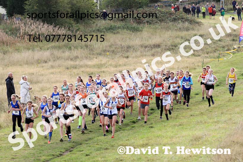 Girls under-13s, 2022 Start Fitness NEHL, Wrekenton. Photo: David T. Hewitson/Sports for All Pics